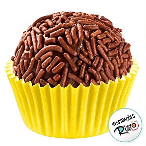 Forminha para Doces - Amarelo Candy - Número 05 - 100 unidades - Regina - Rizzo