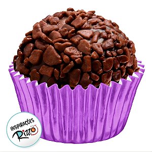 Forminha Laminada para Doces - Lilás - Número 05 - 50 unidades - Regina - Rizzo