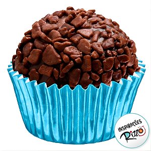 Forminha Laminada para Doces - Azul Bebê - Número 05 - 50 unidades - Regina - Rizzo