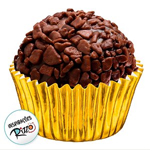Forminha Laminada para Doces - Ouro - Número 04 - 50 unidades - Regina - Rizzo