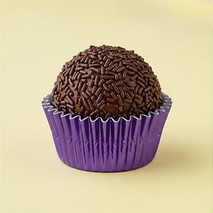 Forminha Laminada para Doces - Roxo - Número 05 - 50 unidades - Regina - Rizzo