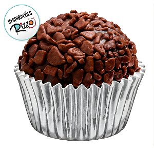 Forminha Laminada para Doces - Prata - Número 04 - 50 unidades - Regina - Rizzo