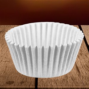 Forminha Para Cupcake Impermeável - Branca - 5x3,5cm - 45 unidades - Regina - Rizzo