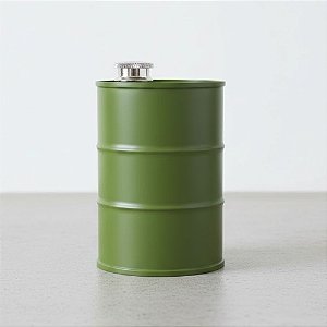 Cantil Inox Barril Verde - 750ml - 1 unidade - Rizzo