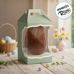 Caixa New Practice para Meio Ovo de 500g - Lavie Salvia - 6 unidades - Cromus - Rizzo