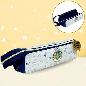 Estojo Simples de PVC Expansível - Harry Potter - 20x6cm - 1 unidade - Rizzo