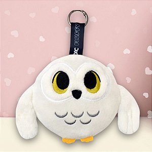Chaveiro Mini Fluffy - Edwiges - Harry Potter - 10cm - 1 unidade - Rizzo