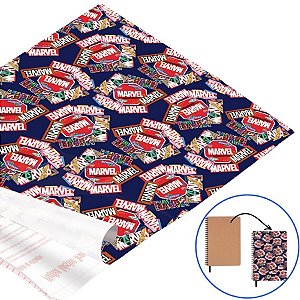 Plástico Adesivo - Marvel - 45x1000cm - Disney Original - 1 unidade - Rizzo