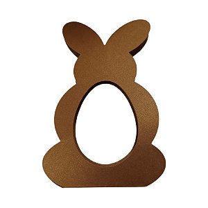 Solapa Para Blister de Ovo de Páscoa - Marrom claro - 4,5x6,5cm - 3 unidades - Rizzo