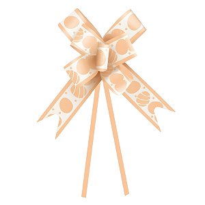 Laço Fácil - Páscoa Rainbow Laranja - 10 unidades - Cromus - Rizzo