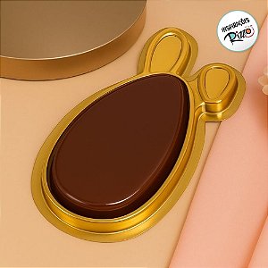 Caixa Para Ovo Tablete - Dourado - 18x10x2cm - Ref.14420 - 10 unidades - BWB - Rizzo