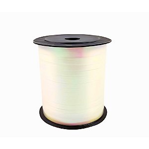 Fitilho Decorativo 200m - Branco Nacarado - 1 unidade - Rizzo