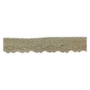 Fita Decorativa de Renda - 2,5cmx2m - 1 unidade - Rizzo