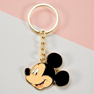 Chaveiro Metal - Mickey Mouse - Clássico - 4cm - Disney Original - 1 unidade - Rizzo