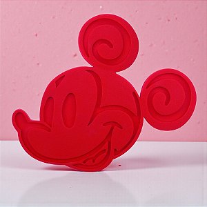 Descanso de Panela de Silicone - Mickey Mouse - 23x17cm - Disney Original - 1 unidade - Rizzo