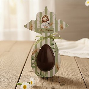 Cartão com Blister para 1 Ovo de 50g - Ressurreição - 7x17cm - 10 unidades - Cromus - Rizzo