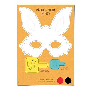 Kit Máscara para Colorir Páscoa Cores - 1 unidade - Cromus - Rizzo
