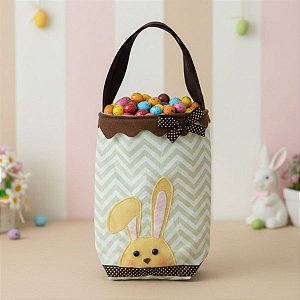 Bolsinha Chevron Coelho - 1 unidade - Rizzo