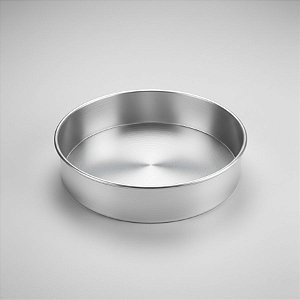 Forma Redonda Reta em Alumínio - 20,1x5cm - 1 unidade - Caparroz   - Rizzo