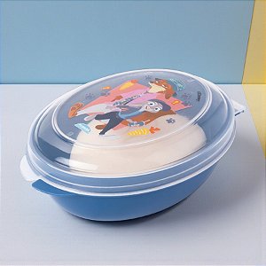 Saboneteira de Plástico - Zootopia - 180ml - Disney Original - 1 unidade - Plasútil - Rizzo