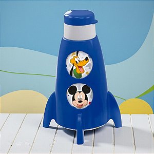 Garrafa Foguete - Turma do Mickey Mouse - 320ml - Disney Original - 1 unidade - Plasútil - Rizzo