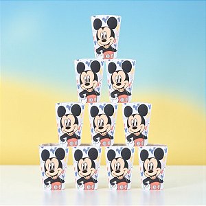 Kit 10 Copos para Lembrancinha - Mickey Mouse - 320ml - 1 unidade - Disney Original - Plasútil - Rizzo