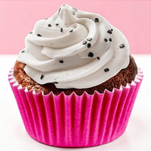 Mini Forminha Para Cupcake Impermeável - Fúcsia - 4,1x2,6cm - 45 unidades - Regina - Rizzo