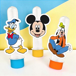Mini Personagens Decorativos - Mickey e Amigos - Disney Original - 12 unidades - Regina - Rizzo