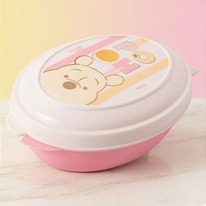 Saboneteira de Plástico - Ursinho Pooh - 180ml - Disney Original - 1 unidade - Plasútil - Rizzo