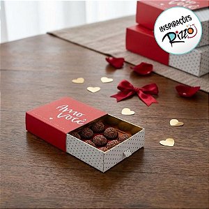 Caixa Luva para 6 Docinhos - Sintonia - M - 10 unidades - Cromus - Rizzo