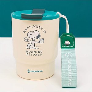 Copo Térmico To Go - Snoopy - 400ml - 1 unidade - Zonacriativa - Rizzo