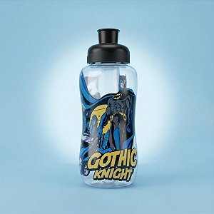 Garrafa Squeeze Sleeve - Batman Gothic Knight - Preto - 550ml  - 1 unidade - Rizzo