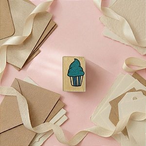 Carimbo de Madeira Artesanal - Sorvete - RI-180P - 1 unidade - Rizzo