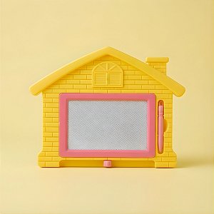 Brinquedo Lousa Mágica - Casinha - 30,5x24cm - 1 unidade - Rizzo