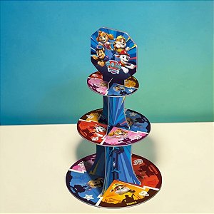 Suporte Para Doces Patrulha Canina - 44x29cm - 1 unidade - Regina - Rizzo