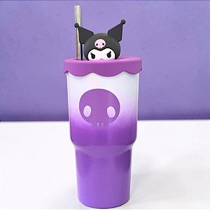 Copo Térmico Topper - Kuromi - Hello Kitty - 600ml - 1 unidade - Zonacriativa - Rizzo