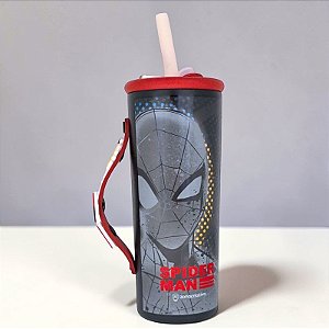 Copo Térmico Charms - Homem Aranha - 600ml - Disney Original - 1 unidade - Zonacriativa - Rizzo