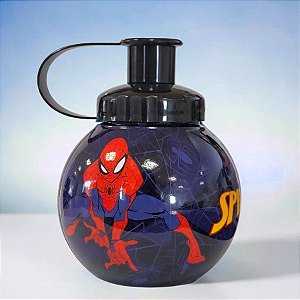 Garrafa Squeeze Bola Homem Aranha - Modelo 2 - 250ml - 1 unidade - Disney Original - Rizzo