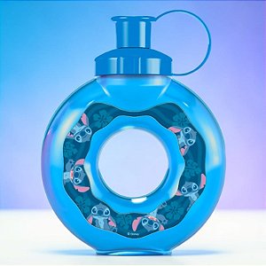 Garrafa Squeeze Donuts Stitch - 300ml - 1 unidade - Disney Original - Rizzo