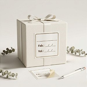 Adesivo Fabricação/Validade - Ref.2534 - Hot Stamping - 4cm - 30 unidades - Stickr - Rizzo