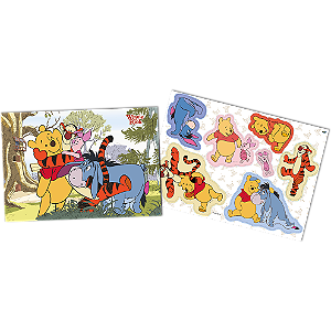 Kit Decorativo Festa Pooh e sua Turma - Disney Original - Rizzo