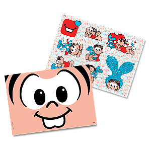 Kit Decorativo Festa Mônica - Festcolor - Rizzo Festas