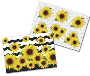 Kit Decorativo Festa Girassol - Festcolor - Rizzo Festas