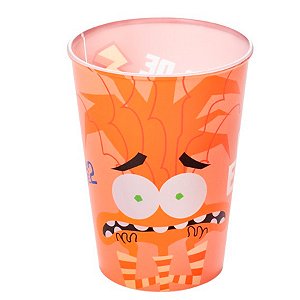 Copo Plástico Divertidamente 2 - Ansiedade - 320ml - 1 unidade - Disney Original - Rizzo