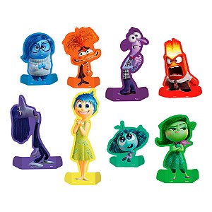 Decoração de Mesa - Divertidamente 2 - 8 unidades - Disney Original - Rizzo