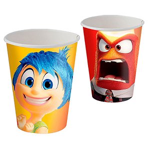 Copo de Papel - Divertidamente 2 - 200ml - 8 unidades - Disney Original - Rizzo