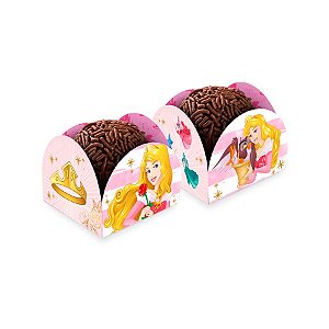 Porta Forminha - Aurora - Rosa  - 50 unidades - Disney Original - Rizzo