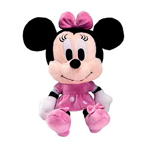 Pelúcia Minnie Mouse 22cm - 1 unidade - Disney Original - Rizzo