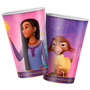 Copo de Papel 180ml - Wish - 8 unidades - Disney Original - Rizzo