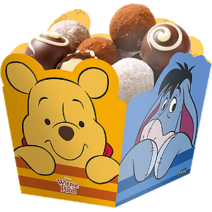 Cachepot Festa Pooh e sua Turma - 8 unidades - Disney Original - Rizzo